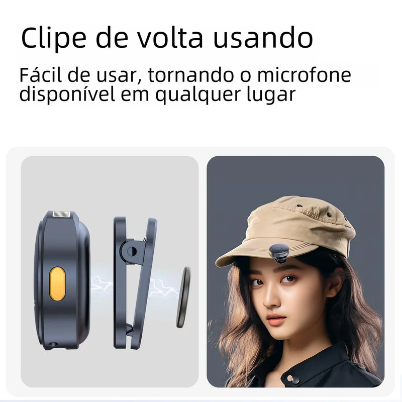 Microfone Sem Fio ClipPro